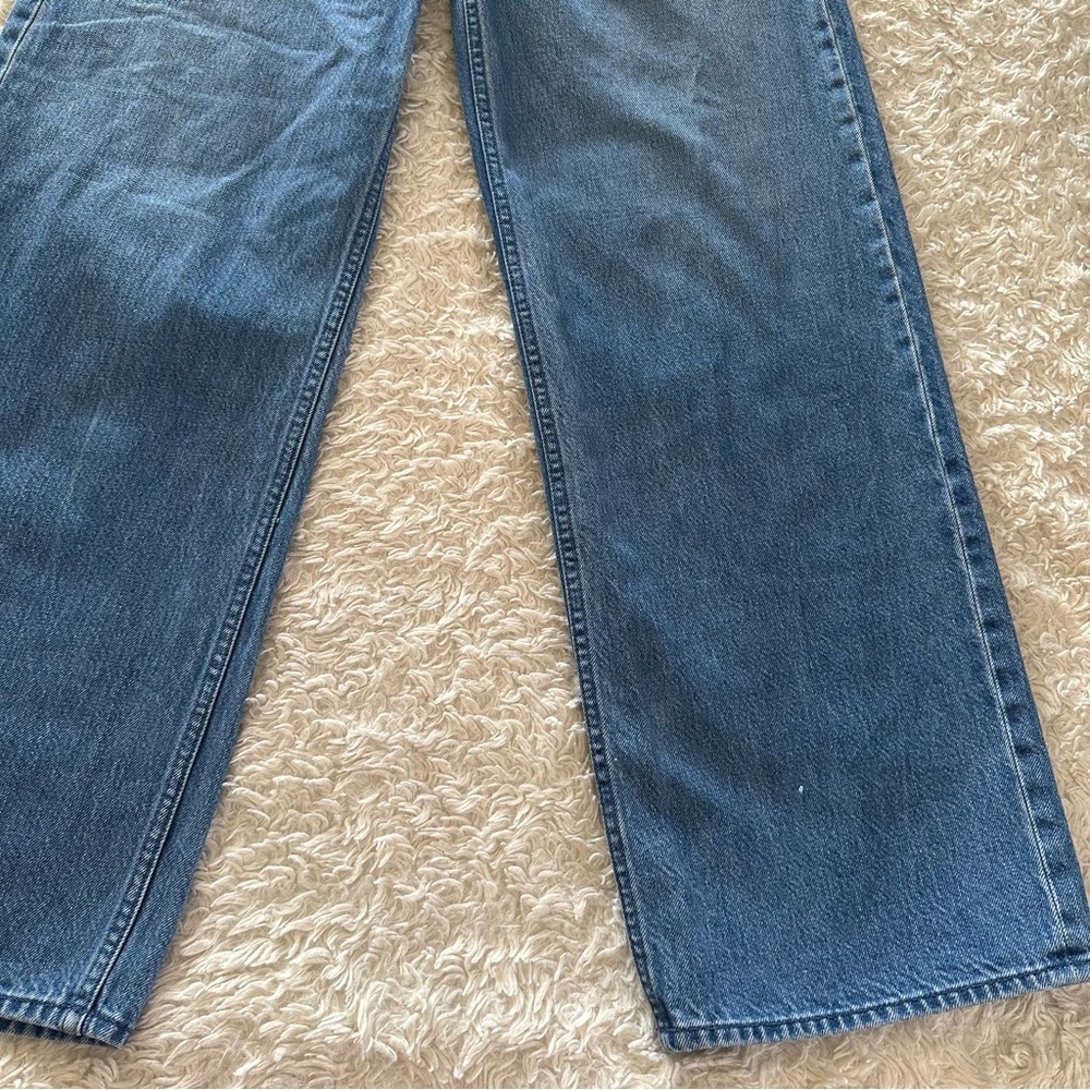 Mother Jeans SNACKS! The Yummy Puddle Wide Leg Jeans in Delicious Size 27 EUC - Picture 4 of 12